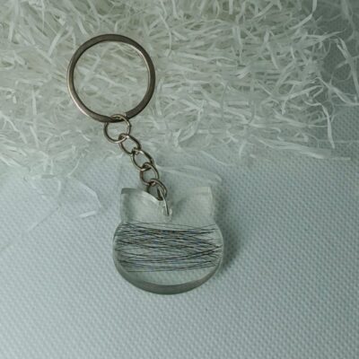 personalizowany brelok z kotem