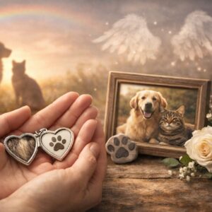 żałoba po psie lub kocie