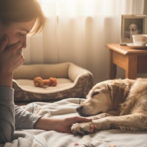 śmierć ukochanego psa