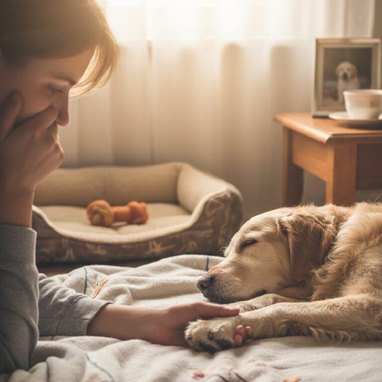 śmierć ukochanego psa