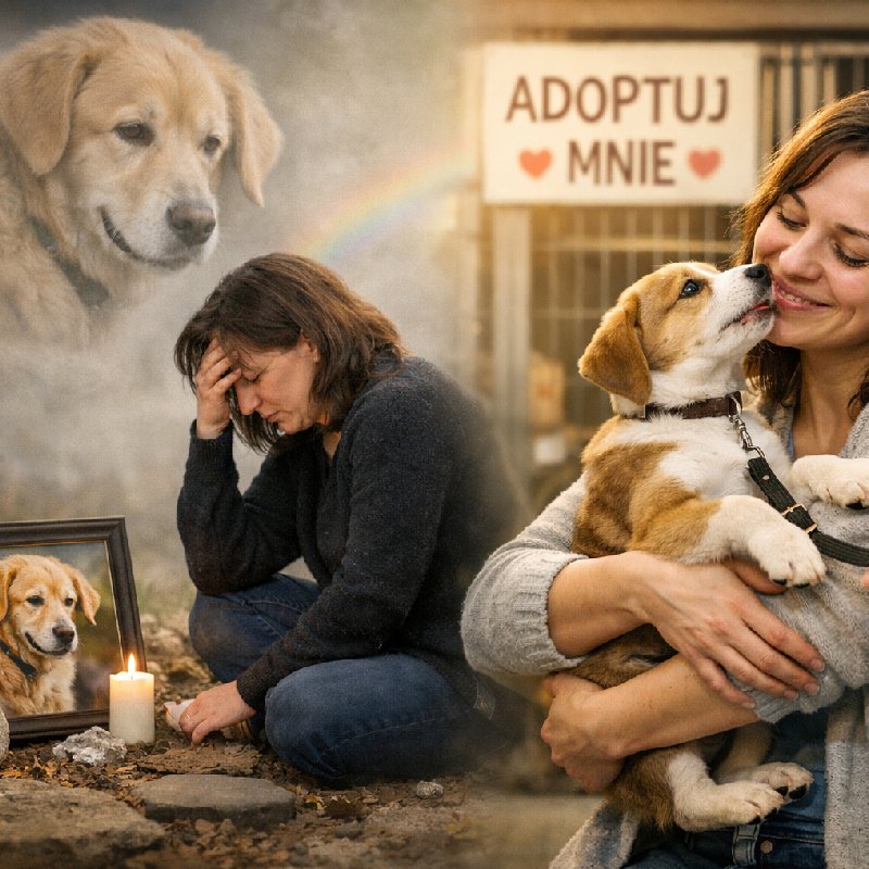 adopcja zwierzęcia po żałobie