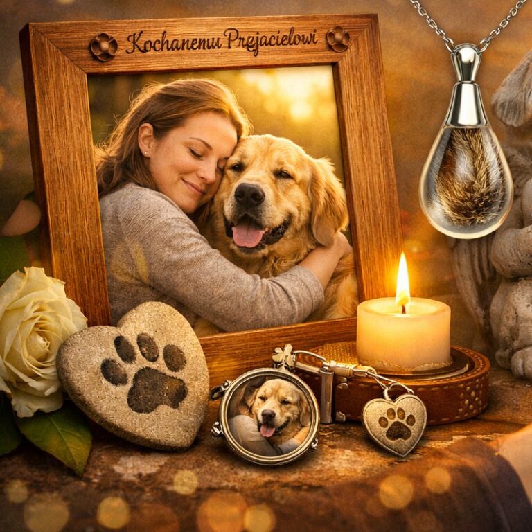 pamiątka za życia psa